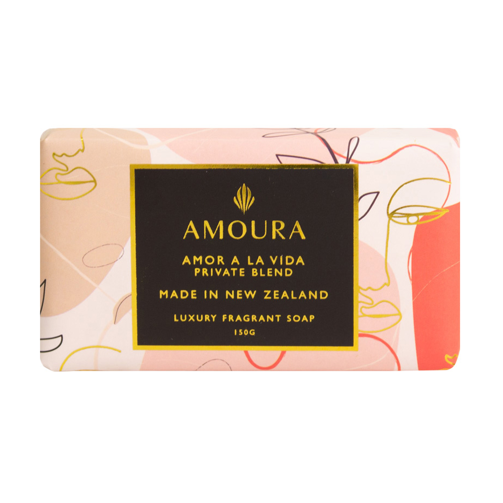 AMOURA LUXURY SOAP - AMOR A LA VIDA 150G