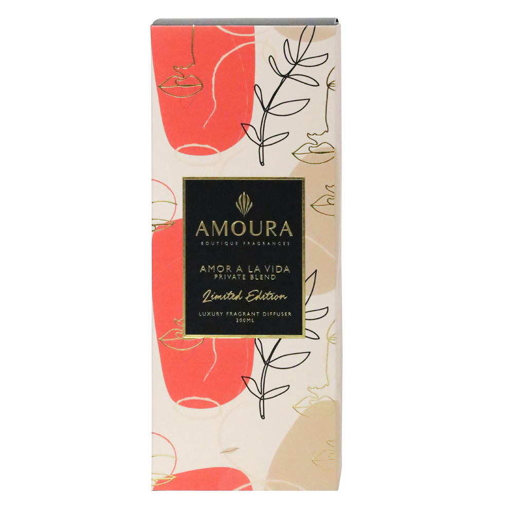 AMOURA LUXURY DIFFUSER - AMOR A LA VIDA 200ML